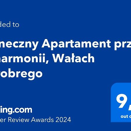 Sloneczny Apartament Przy Filharmonii, Walach Chrobrego Apartment Шчечин Екстериор снимка