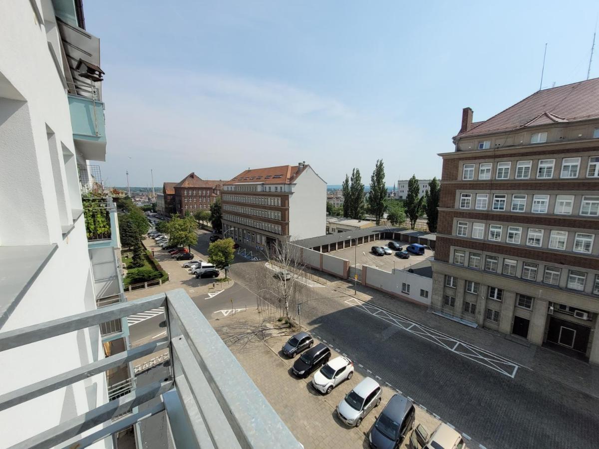 Sloneczny Apartament Przy Filharmonii, Walach Chrobrego Apartment Шчечин Екстериор снимка