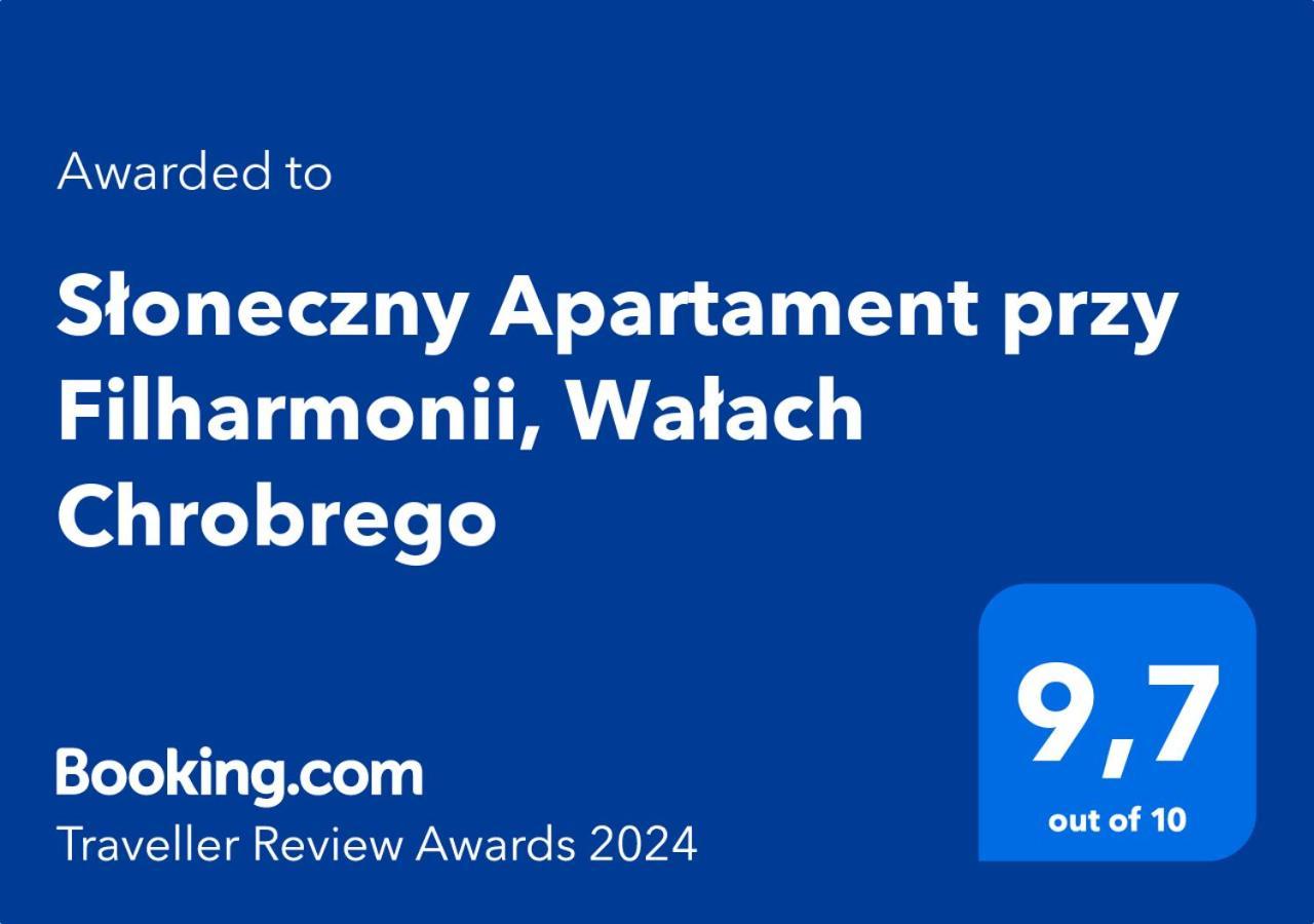 Sloneczny Apartament Przy Filharmonii, Walach Chrobrego Apartment Шчечин Екстериор снимка